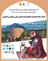 ظرفیت ها و محدودیت های توانمندسازی فرهنگی زنان روستایی وعشایری(با تاکید بر دیدگاه امام و رهبری)